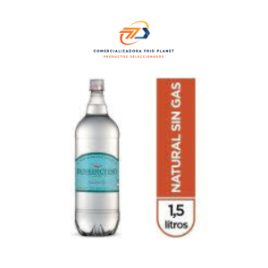 Agua mineral Benedictino 1.5 litros SIN GAS