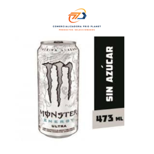 Monster Energy Ultra 0 Azucar (Blanca) 473 ml X 6