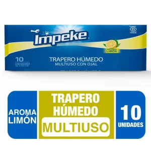 Trapero Húmedo Impeke 10 uni X paquete.
