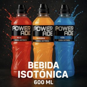 Powerade 600 ml x6 sabores.