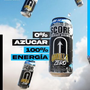 SCORE GORILA 0 LATA 473 ML X 24