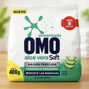 OMO ALOE VERA 400 GR POLVO
