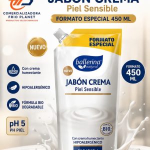 Jabón crema 450 ml Ballerina