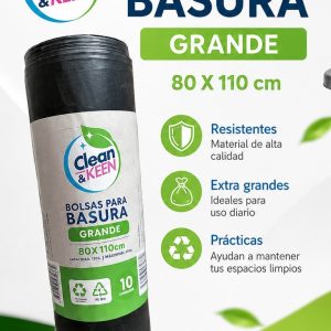 Bolsa de basura 80 x 110 Clean y Keen